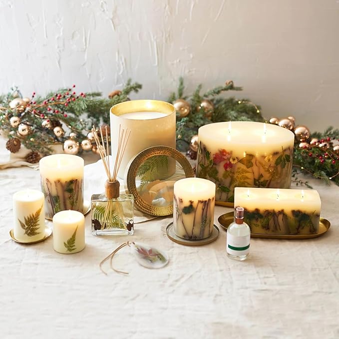 Rosy Rings Botanical Reed Diffuser Forest 13 Ounces - Lasts 6-12 Months, Aromatherapy Diffuser, Reed Diffuser with Botanicals Perfect for Home Decor!