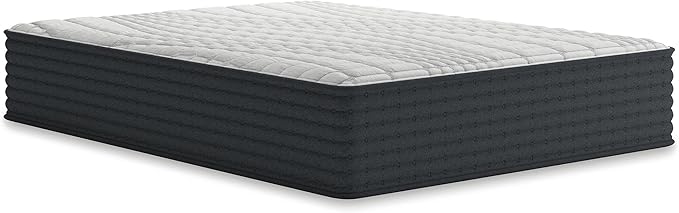 Signature Design by Ashley Hybrid 1300 13 Inch Plush Gel Memory Foam Mattress with Edge Support for Pressure Relief, Full, Fiberglass Free, Mattress in A Box