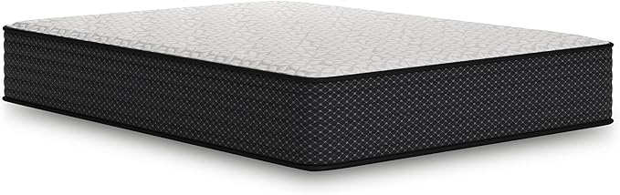 Signature Design by Ashley Limited Edition Plush 12 Inch Hybrid Mattress with Gel Memory Foam and Edge Support for Cool Sleep and Pressure Relief, Twin XL, Fiberglass Free, Mattress In A Box