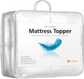 HOSPITOLOGY PRODUCTS Hypoallergenic Mattress Cover- Overstuffed - Deep Pocket - Goose Down Alternative Pillow Top Mattress Topper Full - 54" W x 75" L