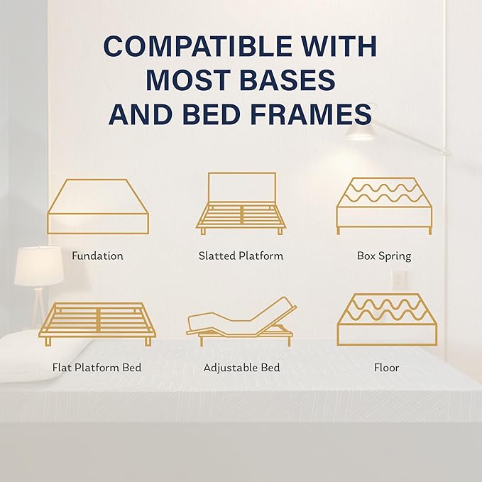 EGOHOME 12 Inch Twin Mattress,Copper Gel Cooling Memory Foam Mattress for Back Pain Relief,Therapeutic Mattress Bed in a Box, Made in USA, CertiPUR-US Certified, 38x75x12 Black
