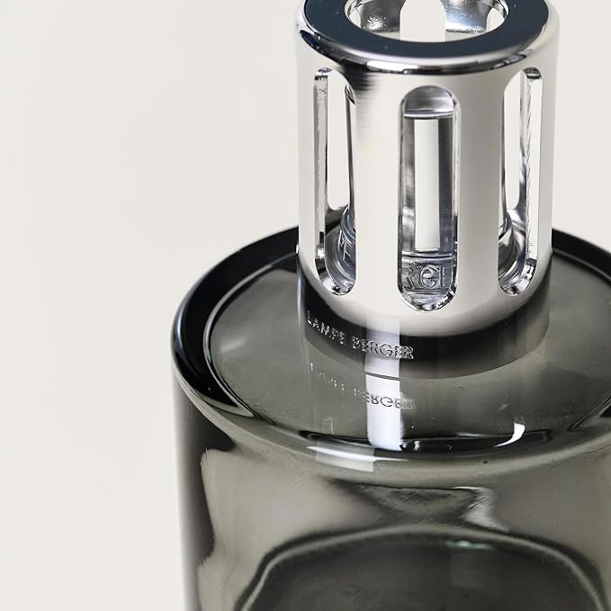 MAISON BERGER - Lampe Berger Home Fragrance Lamp Diffuser - Model Aroma - 4.9 x 3.2 x 3.2 inches - Includes Fragrance Aquatic Freshness - 250 milliliters - 8.45 Fluid Ounces (Aroma Happy)