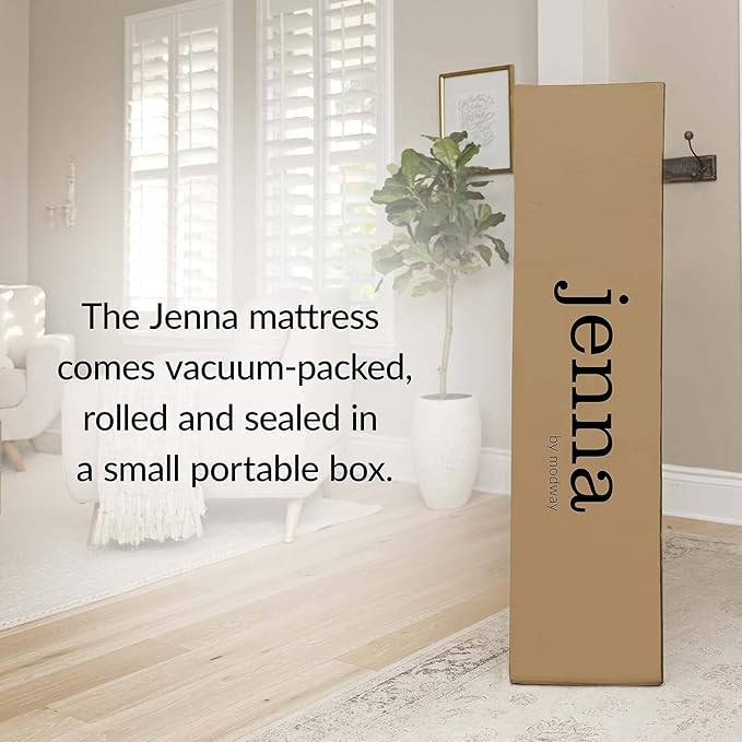 Modway Jenna 8” Innerspring and Memory Foam Queen Mattress With Individually Encased Coils