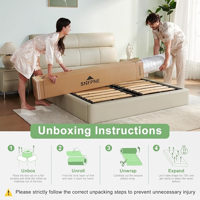 Full Mattress,10 Inch Full Size Mattresses in a Box,Memory Foam Hybrid Mattress,with Individual Pocket Spring - Pressure Relief, Motion Isolation, Cool Sleep