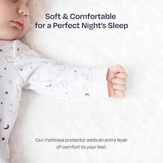 California Design Den Premium Waterproof Mattress Protector for Queen Size Bed - Soft, Cooling, Noiseless, Machine Washable, Fitted Mattress Cover with 8-20 Inch Deep Pockets