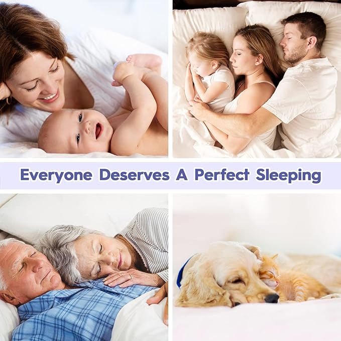 ABENE King Size Mattress Topper for Back Pain Relief, Extra Thick Mattress Pad Pillowtop, Soft Plush Mattress Cover Bed Topper with Deep Pocket, Overfilled Down Alternative Filling, White