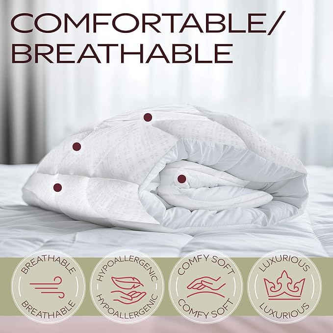 MAXI RV Size (48 x 75) Mattress Pad - Luxurious Cotton Sateen Mattress Protector - Soft, Comfortable, & Breatheable Mattress Cover - Mattress Pad Protects Mattress from Dust, Dirt, Spills, and Stains