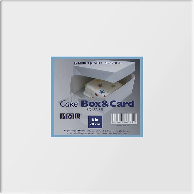 PME Square Cake Box, 8-Inch