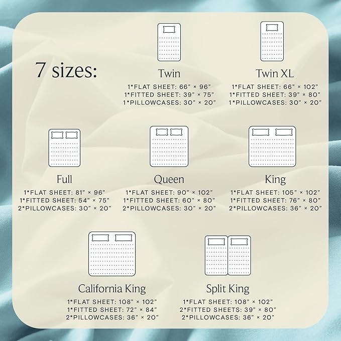 LuxClub 3 PC Sheet Bed Sheets Deep Pockets Wrinkle Free-Kids-Fitted Sheets Hypoallergenic Anti-Bacteria Machine Washable Hotel Bedding Silky Soft - Aqua Twin