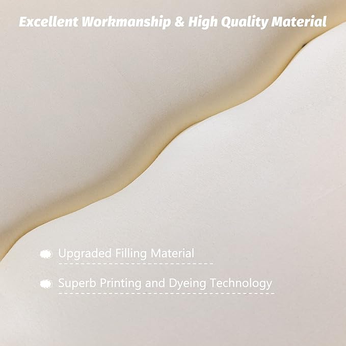 MAXYOYO Japanese Floor Futon Queen Size, Thicken Tatami Mat Sleeping Pad Foldable Roll Up Mattress Trifold Pad Guest Bed, Off White