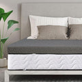 VALUXE 3 Inch Gel Memory Foam Mattress Topper Queen Size High Density Cooling Pad Pressure Relief Bed Topper Grey (with Removable & Washable Bamboo Cover)