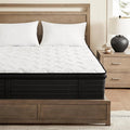 Mattress King Size 14 Inch - Memory Foam Hybrid Mattresses for Pressure Relief & Motion Isolation - Medium Firm King Mattress with Pocketed Coils Breathable Bamboo Cover Certipur-Us Certified