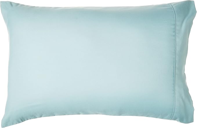 Sweet Home Collection 5 Piece Comforter Set Bag Solid Color All Season Soft Down Alternative Blanket & Luxurious Microfiber Bed Sheets, Misty Blue, Twin