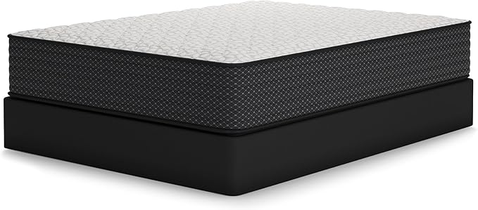 Signature Design by Ashley Limited Edition Firm 12 Inch Hybrid Mattress with Gel Memory Foam and Edge Support for Cool Sleep and Pressure Relief, Twin, Fiberglass Free, Mattress In A Box