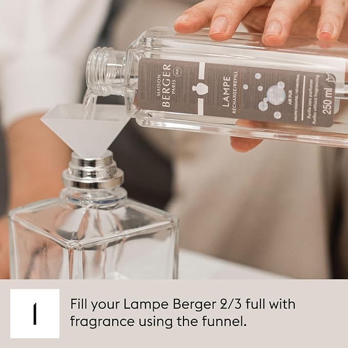 Mystery Patchouli | Lampe Berger Fragrance Refill by Maison Berger | for Home Fragrance Oil Diffuser | Purifying and perfuming Your Home | 16.9 Fluid Ounces - 500 milliliters | Made in France