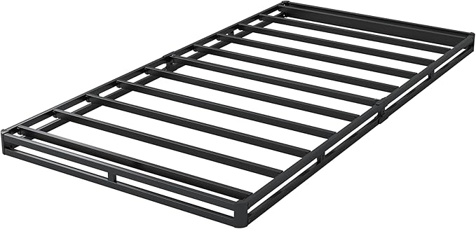 Low Profile Box Spring Twin - 3 Inch Box Spring for Twin Heavy Duty Bed Foundation Metal Bed Base Easy Assembly