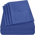 Twin Size Bed Sheets - 4 Piece 1500 Supreme Collection Fine Brushed Microfiber Deep Pocket Twin Sheet Set Bedding - 1 EXTRA PILLOW CASES, GREAT VALUE, Twin, Royal Blue