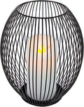 OLEEK Large Metal Candle Holder - Outdoor Lanterns for Patio - Iron Candle Holder - Decorative Candle Holders for Pillar Candles - Table Candles Holders Decor - Iron Candle Stands - Candles Holder
