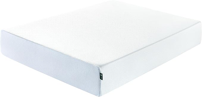 ZINUS 12 Inch Green Tea Cooling Memory Foam Mattress [New Version], King, Fiberglass Free, Medium Firmness, Cooling Gel Foam, Certified Safe Foams & Fabric, Mattress in A Box
