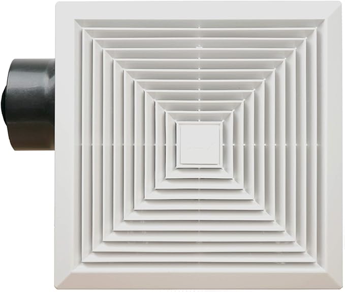 BV Bathroom Exhaust Fan 90CFM - Bathroom Fan 0.9 Sones, 4" Duct Collar,Rooms Up to 80-90 Sq. Ft. |Energy-Saving Ventilation Fan - No Attic Access & Ultra-Quiet | Energy Star, HVI 2100, UL Certified