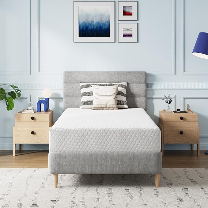 Avenco Twin Size Mattress, 6 Inch Memory Foam Twin Mattress in a Box for Comfort Sleep & Pressure Relief, CertiPUR-US Certified Firm Mattresses