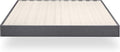 ZINUS Upholstered Metal and Wood Box Spring, 7.5 Inch Mattress Foundation, Easy Assembly, Fabric Paneled Design, Queen