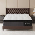 Twin Mattress, 14 Inch Hybrid Mattresses Eurotop with Gel Memory Foam,Motion Isolation Individually Wrapped Pocket Coils Breathable Comfort Soft Pressure Relief 100 Night Trial