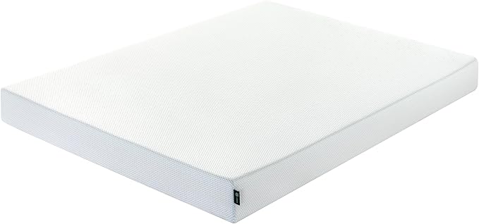 ZINUS 6 Inch Green Tea Cooling Memory Foam Mattress [New Version], Full, Fiberglass Free, Medium Firmness, Cooling Gel Foam, Certified Safe Foams & Fabric, Mattress in A Box