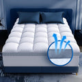 Premium Memory Foam Mattress Topper Queen for Ultra Comfort, 2 Inch Plush Pillow Top Queen Mattress Topper with Breathable Air Mesh Sides, Soft Mattress Pad Cover with Deep Pocket Fits 6-21" Mattress