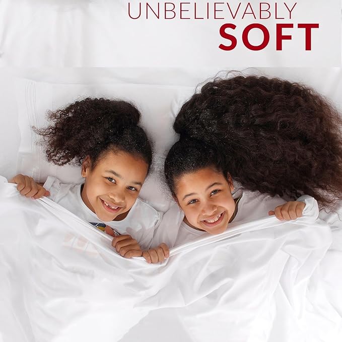 Mellanni Extra Deep Twin XL Sheets - 3 PC Iconic Collection Bedding - Hotel Luxury, Ultra Soft, Cooling Bed Sheets - Wrinkle, Fade, Stain Resistant (Twin Extra Long, Lavender)