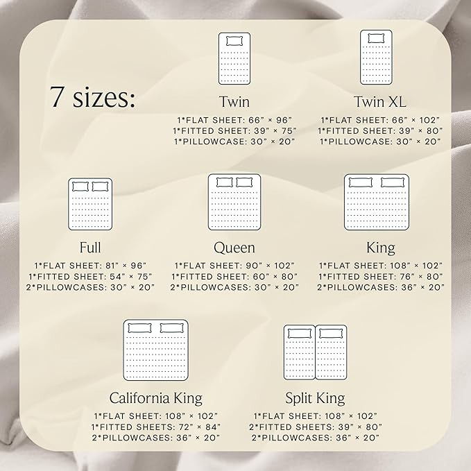 LuxClub 3 PC Sheet Set Bed Sheets Deep Pockets 16" Eco Friendly Wrinkle Free Cooling Machine Washable Hotel Bedding Silky Soft - Linen Twin XL