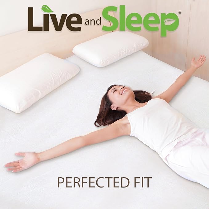 Live and Sleep Mattress Classic King Mattress - Memory Foam Mattress - 10 Inch - Cool Bed in a Box - Medium Firm - Advanced Support - CertiPUR Certified - King Size