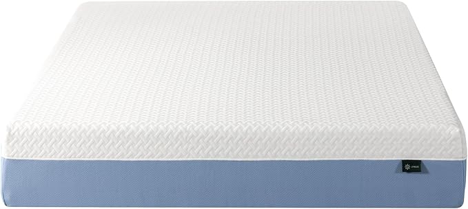 ZINUS 10 Inch King Cooling Essential Memory Foam Mattress [NewVersion], Fiberglass Free, Medium Feel, Breathable Cooling Layers, Certified Safe Materials