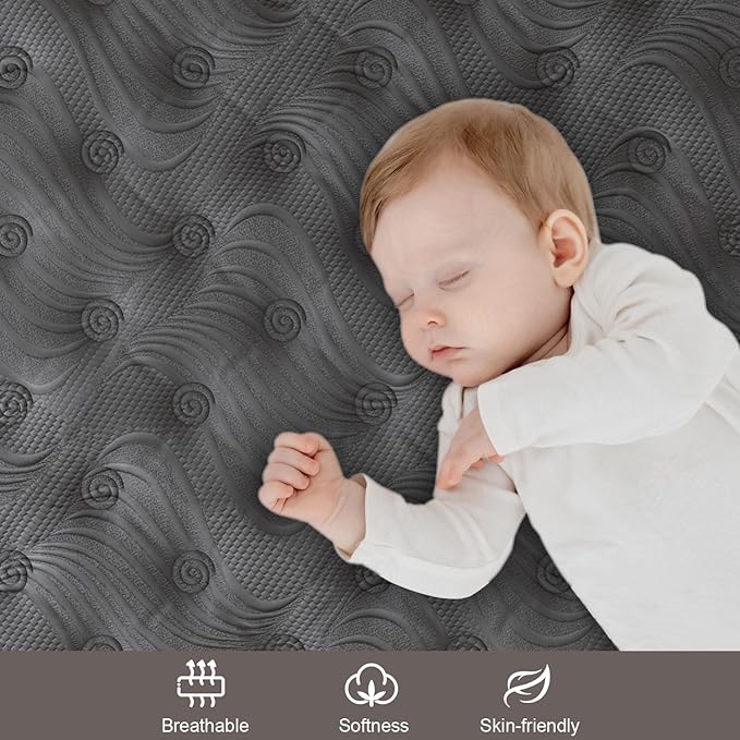 Queen Mattress, 12 Inch Mattresses Hybrid Black with Gel Memory Foam and Individually Pocket Innerspring Euro Top Medium Firm for Motion Isolation, Edge Support