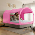 LEEDOR Bed Tent Dream Tents Bed Canopy Shelter Cabin Indoor Privacy Warm Breathable Pop Up Twin/Full/Queen for Kids and Adult Patent Pending(Mattress Not Included)