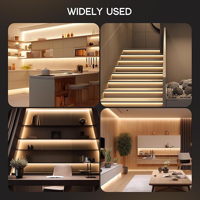 LED Strip Lights Neutral White 4000K,98.4ft 110-120V Neon Rope Lights,Flexible Silicone Outdoor Waterproof Neon Strip Lights for Bedroom,Mirror,Kitchen Cabinet, Living Room,Halloween Decor