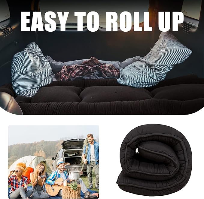 MAXYOYO Cot Japanese Floor Futon Mattress, Single Size Tatami Mat Sleeping Pad Foldable Roll Up Boys Girls Narrow Mattress Kids Lounger Pillow Bed