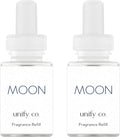 Pura & Unify Co. Home Scent Refill - Smart Air Diffuser - Up to 120-Hours of Luxury Fragrance per Refill - Home Essential - Clean & Safe Diffuser Fragrance - 2 Pack, Moon