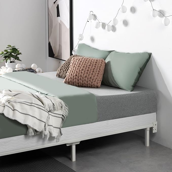 ZINUS 5 Inch California King Metal Smart Box Spring with Quick Assembly, Mattress Foundation, Strong Metal Frame, Easy Assembly