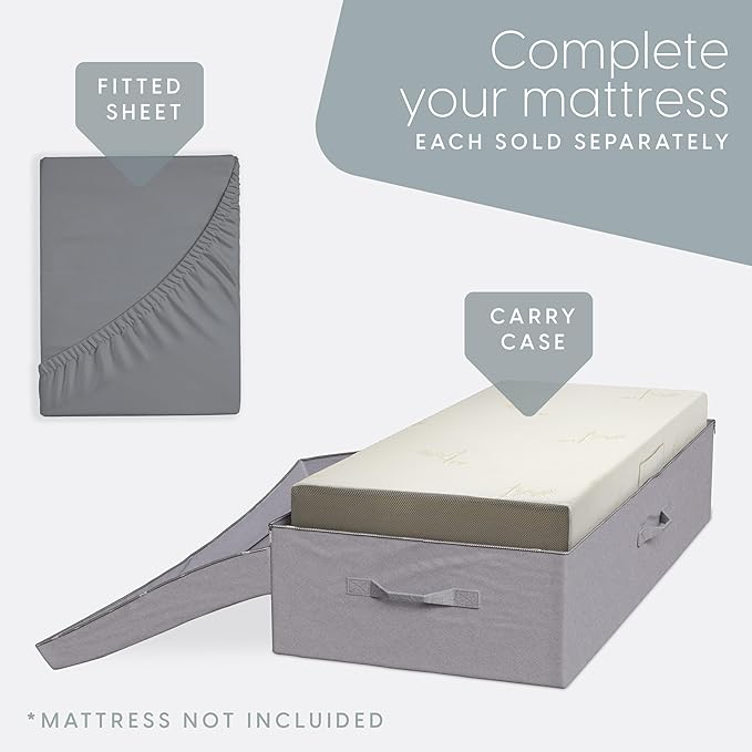 Milliard Carry Case for the Tri Folding Mattress Full Size (75" x 52"x 4") (Mattress NOT Included)