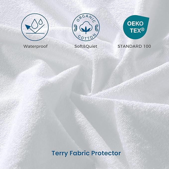 Inofia Queen Mattress 12 inch - Hybrid Queen Size Mattresses Cool Bed with Waterproof Mattress Protector Included, Medium Firm Feel, Motion Isolation, 101 Nights Trial