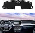 Dashboard Cover Mat Custom Fit for Ford Maverick 2022 2023 2024 2025 2026 (Hybrid)(XL, XLT, Lariat) Dash Cover Nonslip Dash Mat Protector Sunshade No Glare Black