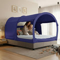 LEEDOR Bed Tent Dream Tents Bed Canopy Shelter Cabin Indoor Privacy Warm Breathable Pop Up Twin/Full/Queen for Kids and Adult Patent Pending(Mattress Not Included)