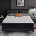 ELEMUSE Queen Mattress, 10 Inch Hybrid Memory Foam Mattress in a Box, Pressure Relieving Comfort, Individual Pocket Springs for Motion Isolation, Medium Firm, CertiPUR-US Certified, Fiberglass Free