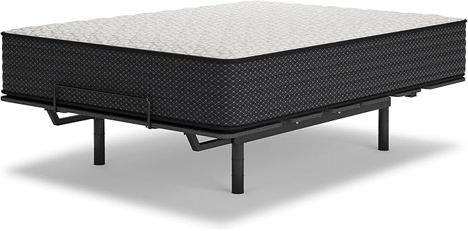 Signature Design by Ashley Limited Edition Firm 12 Inch Hybrid Mattress with Gel Memory Foam and Edge Support for Cool Sleep and Pressure Relief, Twin, Fiberglass Free, Mattress In A Box