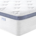 Full Mattress, 12 Inch Full Size Medium Plush Hybrid Mattress in a Box with Gel Memory Foam, Individually Pocketed Springs for Support and Pressure Relief, 100-Night Trial