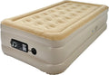 Serta Raised Air Mattress with Never Flat Pump | Luxury Inflatable Mattress with Built in Air Pump to Ensure a Good Night’s Rest | Heavy Duty Blow Up Mattress with Self Inflating Pump