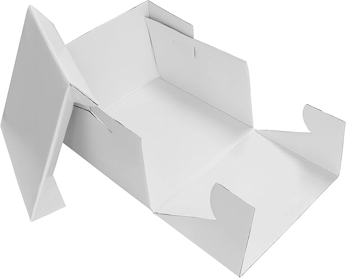 PME, 11 x 6in tall Square Cake Box, Standard, White