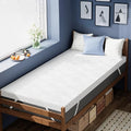 ELEMUSE 3 Inch Gel Memory Foam Mattress Topper Twin Size Pressure-Relieving Mattress Topper for Back Pain,Non-Slip Design with Removable & Washable Cover, CertiPUR-US