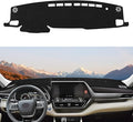 Dashboard Cover Mat Custom Fit for Toyota Highlander 2020-2024 2025 Dash Cover Nonslip Dash Mat Protector Sunshade No Glare Black (Without HUD)